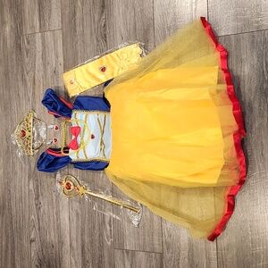NWT Knemmy Snow White Princess Dress w/Assesories Girls sz 130